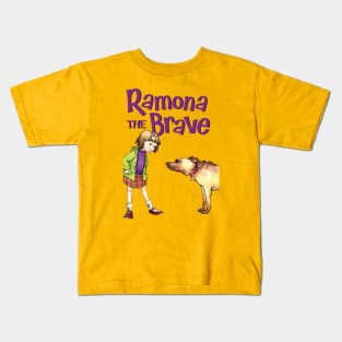 Ramona The Brave | Beverly Clearly Kids T-Shirt